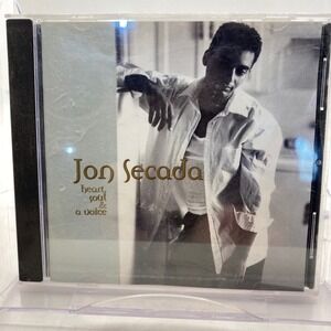 Jon Secada Heart Soul & a Voice CD 1994 SBK Records CDP-529272 Latin Pop Rock